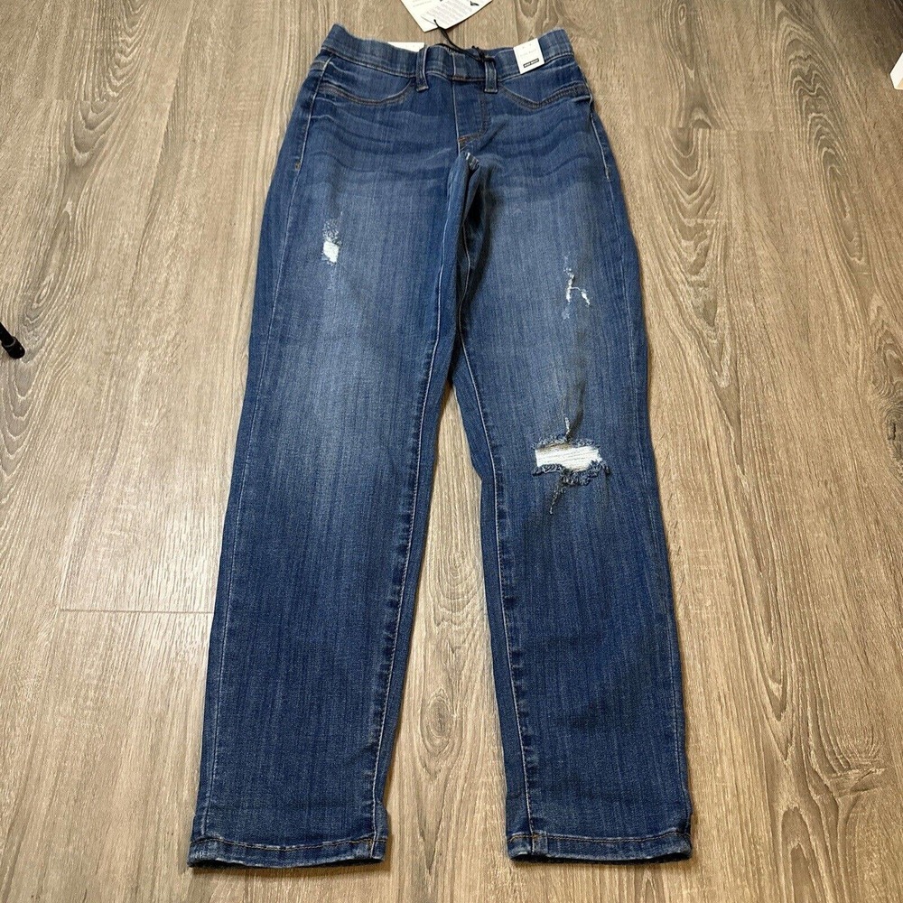 Judy Blue NWT High Waist‎ Destroyed Boyfriend Fit Jeggings 0/24
